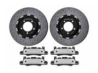Rear Carbon-Ceramic Brake Disc & Pad Package. Porsche 992.2 Carrera S / GTS 2024>>